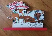 New Christmas The Elf on the Shelf Freestanding Tabletop Art Decor 7x9