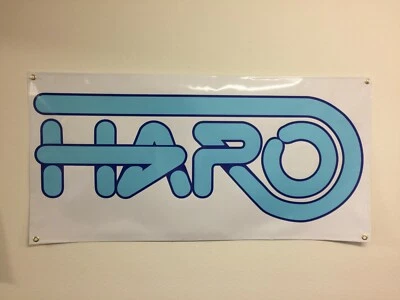 old school haro BANNER 4ft X 2ft vdc hutch gt se racing