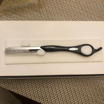 Jatai Feather Vintage Styling Razor SR-K #433030 Teaching Kit + 10 Refill Blades
