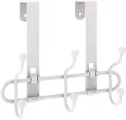 Franklin Brass OTD003F-W White Triple Over the Door Hook