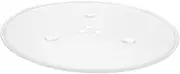 CLISPEED Microwave Glass Turntable Plate Replacement Thick Heat Resistant Glass Tray for Microwaves Fit Easy Installation Oven Replacement Turntable Workmanship