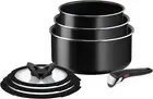 Ingenio Easy on Non-Stick 7 Piece Saucepan Set, L1599602
