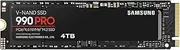 Samsung 990 PRO 4TB PCIe Gen 4.0 x4 (Maximum Transfer Rate 7,450MB/s) NVMe M.2 (2280) Internal SSD MZ-V9P4T0B-IT/EC