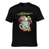 在飛比找蝦皮購物優惠-暢銷棉 Ed Hardy 復古 T 恤