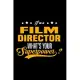 I’’m a film director what’’s your superpower_: Director gifts for women men Notebook journal Diary Cute funny humorous blank lined notebook Gift for stu