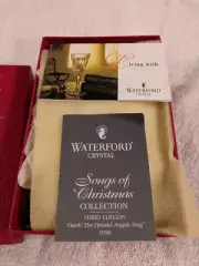 Waterford Crystal Songs of Christmas Hark! The Herald Angels Sing 1998 Ornament