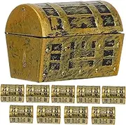 MAGICLULU Decorative Mini Treasure Box Models 10pcs Set for Party Supplies Decor