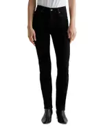 Ag Mari Mid Rise Slim Straight Jeans in Alchemy
