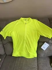TREK Winners Edge Circuit Cycling Jersey Radioactive Yellow Large