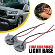1156S LED Bulbs Pigtail Light Wired Bulb Female Socket Light Holder Base (for: Renault)