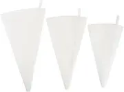 CATIEBYE 3Pcs Pastry Bag Icing Bags for Cake Cookie Decorating DIY Cake Accessories for Baking Enthusiasts