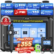 XTOOL D7S Car Diagnostic Tool E.CU Coding BiDirectional Scanner +XV200 Endoscope