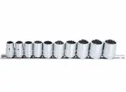 SP Tools SP20230 - Socket Set 10 Piece Multi Hex 3/8" Drive