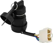 Ignition Key Switches 5 Wires Ignition Start Key Switch for 2KW- 5KW 186 Gasoline Generator Accessories Ignition Barrel Key Switch