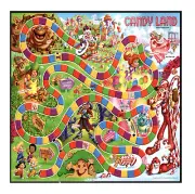 12 count candy land Edible Image squares OR 1 cake, Wafer paper, pre cut