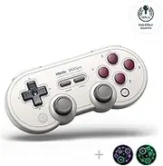 8Bitdo Sn30 Pro Wireless Bluetooth Controller, Hall Effect Joystick Update, Retro Gamepad for Switch, PC, Steam Deck, Android, Raspberry PI, iPhone, iPad, macOS and Apple TV (G Classic Edition)