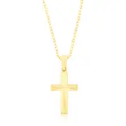 9ct Yellow Gold Cross Pendant