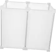 Chest Freezer Basket: Deep Freezer Organizer Bins 12.6" Tall - Divided Storage Bins for Fridge - Plastic Containers for Kitchen & Bathroom