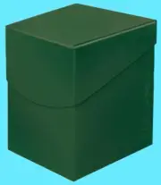 ULTRA PRO Deck Box ECLIPSE PRO-100+ FOREST GREEN DIVIDER card storage case ccg