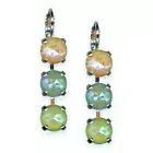 Earrings by Mariana Woman Gorgeous Sunshine and Peridot Swarovski Crystals