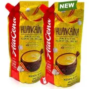 Alacena New Salsa Huancaina | Peruvian Yellow Hot Chili Cheese Sauce 2 pack