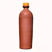 Clay water bottle Terracotta Ceylon handmade friendly Self-Cool Health safe