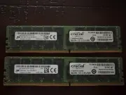 2x Crucial CT16G4RFD4213.36FA2 16GB DDR4 (PC4-2133) ECC 288-Pin 1.2V CL15
