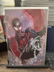 Miles Morales: Spider-Man #1 -Remarked/ Signed by John Giang - Secret Exclusive
