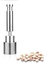 Hand Tablet Press Machine,Pill Press Machine Pill Making Tool Sugar Slice Making Device for Home,10mm