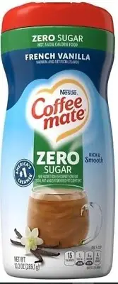 Coffee Mate Sugar Free French Vanilla Powder Coffee Creamer-10.2 oz. Canister-AU