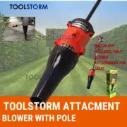 Blower For Brushcutter Hedge Line Trimmer ChainSaw/9 Spline Shaft 26 Pole