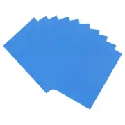 10 Sheets Glitter Foam Sheets Craft Adhesive Sheets EVA Foam Sheets Dark Blue