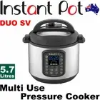 Instant Pot Duo SV 6 Quart 9-in-1 Multi Use Pressure Cooker 5.7 litres