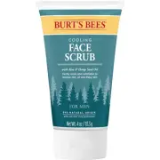 Burt?s Bees Cooling Face Scrub with Aloe & Hemp, For Men, 4 Ounces