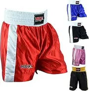 [MRX BOXING & FITNESS] Men Boxing Shorts for Boxing Training Fitness Gym Cage Fight MMA Mauy Thai Kickboxing Trunks Clothing