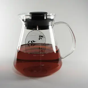 【DELI德力玻璃】茗香詩語花茶壺 900ml 玻璃花茶壺 耐熱茶壺 玻璃茶壺