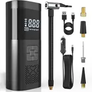 9000mAh Electric Portable Digital Tyre Inflator Car Air Pump Compressor Auto 12V