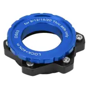 (Blue)MEIJUN Centerlock To 6 Bolt Fitting Adapter Lockring Aluminium Alloy MU