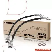 2pcs Brake Hydraulic Hose Rear for Lexus RC F 2015-2018 GS F 2016-2018 V8 5.0L (for: Lexus)