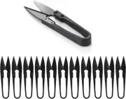 Thread Nipper (Pack of 12PCS) - Stainless Steel Thread Snips Cutters Snippers