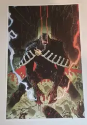 Vanish Print 11 x 17 signed by Donny Cates & Ryan Stegman 11 x 17 with CoA