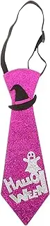 [BESTYASH] Halloween Printing Necktie Decoration Spooky Neckerchief Halloween Themed Scarf