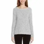 NWT BUFFALO DAVID BITTON GRAY TEXTURED SWEATER XL