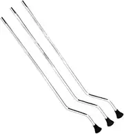 JWQFBC Set of 3 Metal Drum Legs for Floor Tom Support