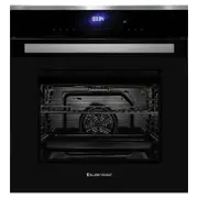 Kleenmaid 60cm 82L 16 Function Black And Stainless Steel Oven