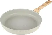 Nonstick Frying Pan Skillet, 28CM Granite Non Stick Pans, Omelette Pan with Heat Resistant Handle, Stone Cookware Cooking Pan, Compatible with All Stovetops, PFAS-Free (Frying pan)