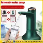 Electric Water Dispenser Pump Mute Auto Barreled Water Bottle Pump (Green) .