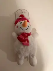 Kelly Baby Snowman Plushie Rattle