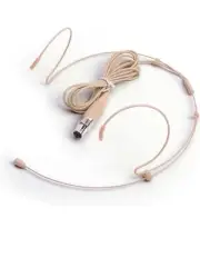 Microphone Headset Discreet Headworn Earset Over Ear Hanging Mic for Wireless