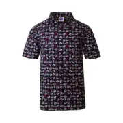 Adelaide Crows AFL Logo Hawaiian Button-Up Shirt Sizes S-3XL! S21